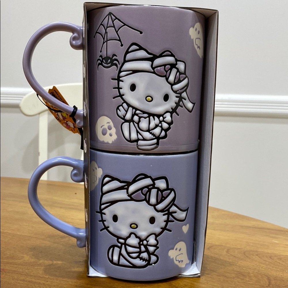 NWT.  BlueSky, set of 2, Hello Kitty”, 24oz., ceramic, mugs.